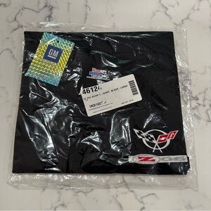 Chevrolet Corvette Men’s C5 Z06 Embroidered T-Shirt Black - Size Large